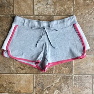 Light gray lounge shorts